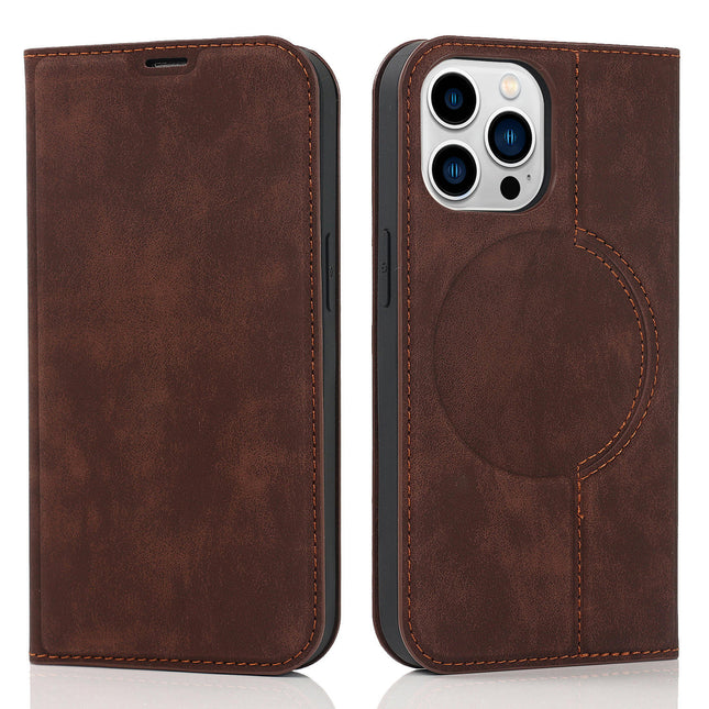 PU Leather Mobile Phone Case Cover Compatible Cases With Magnetic
