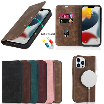 PU Leather Mobile Phone Case Cover Compatible Cases With Magnetic 1