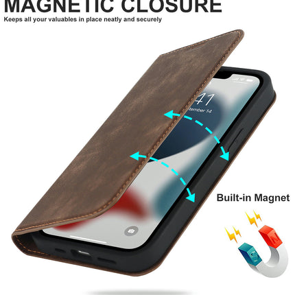 PU Leather Mobile Phone Case Cover Compatible Cases With Magnetic 1