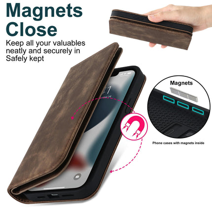 PU Leather Mobile Phone Case Cover Compatible Cases With Magnetic-A 1
