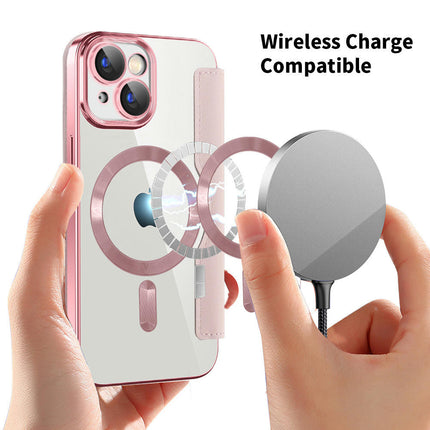 Leather Mobile Phone Case Cover Compatible Cases With Wireless Charging 1