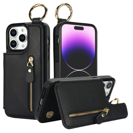 Leather Mobile Phone Case Cover Compatible Cases With Ring 1