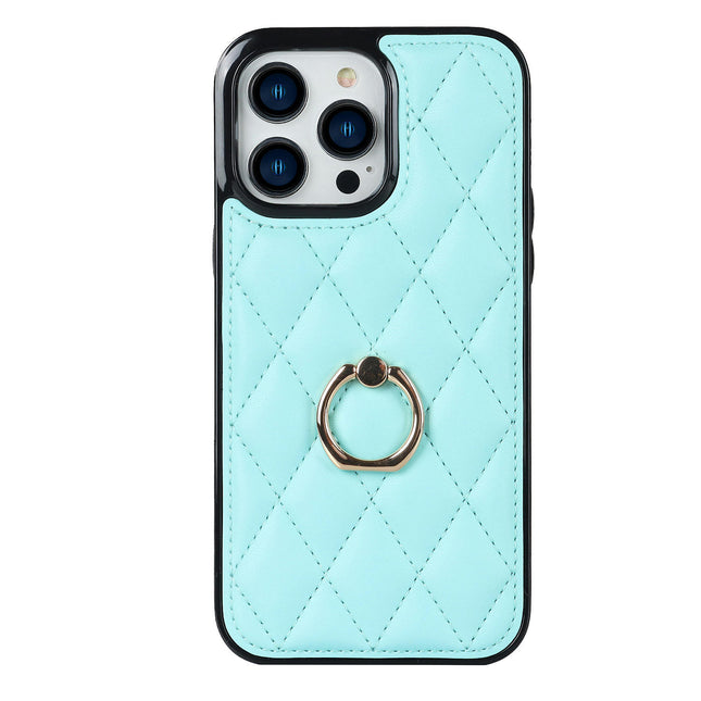 PU Leather Mobile Phone Case Cover Compatible Cases with Ring 1
