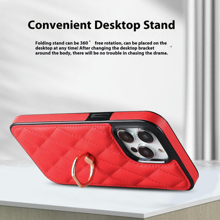 PU Leather Mobile Phone Case Cover Compatible Cases with Ring 1