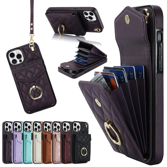 PU Leather Mobile Phone Case Cover Compatible Cases with Card Holder 1