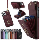 Wine red / Suitable for iphone 14 plus 6.7