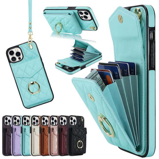 PU Leather Mobile Phone Case Cover Compatible Cases with Card Holder