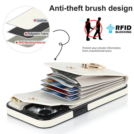 PU Leather Mobile Phone Case Cover Compatible Cases with Card Holder-A1 1