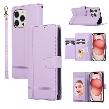 PU Shockproof Mobile Phone Case Cover Compatible Cases with Wrist Strap 1