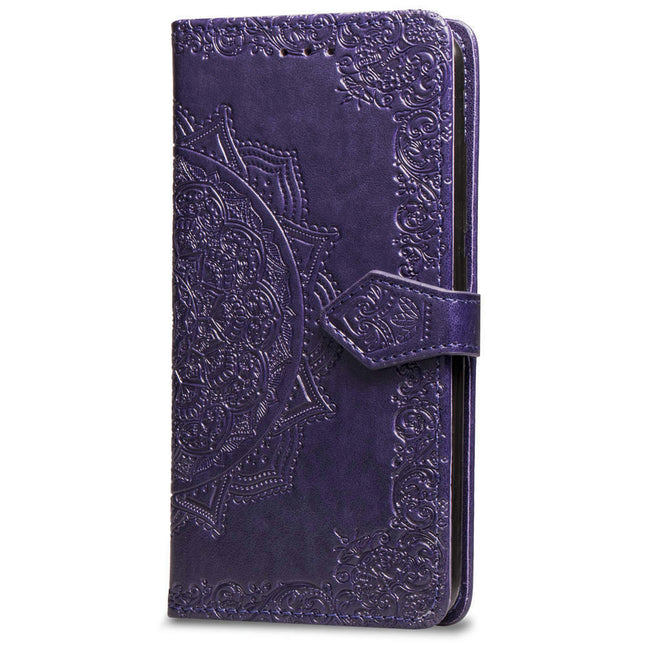 Wallet Flip Mobile Phone Case Cover Compatible Cases Mandala