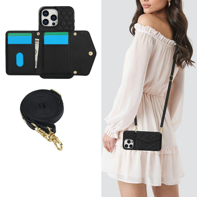 Wallet Case Mobile Phone Case Cover Compatible Cases Lanyard-A 1