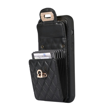Lanyard Mobile Phone Case Cover Compatible Cases with Card Slots-A