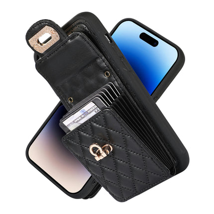 Lanyard Mobile Phone Case Cover Compatible Cases with Card Slots-A 1
