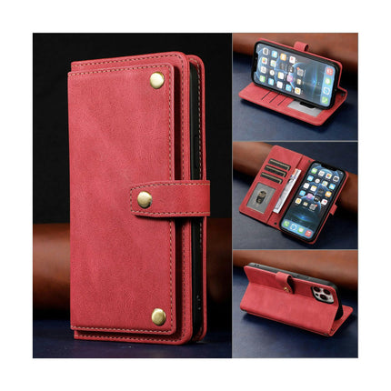 PU Leather Mobile Phone Case Cover Compatible Cases with Card Holder-B 1
