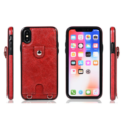 PU Leather Mobile Phone Case Cover Compatible Cases with Lanyard 1