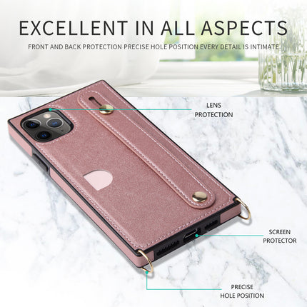 PU Leather Mobile Phone Case Cover Compatible Cases with Lanyard-A 1