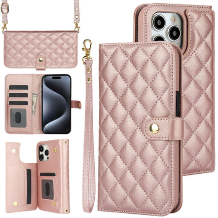 Lanyard Mobile Phone Case Cover Compatible Cases with Card Slots-A1