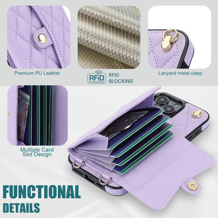 Wrist Strap And Lanyard Mobile Phone Case Cover Compatible Cases with Card Slots 1