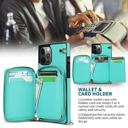 PU Leather Zipper Handbag Purse Mobile Phone Case Cover Compatible Cases 1
