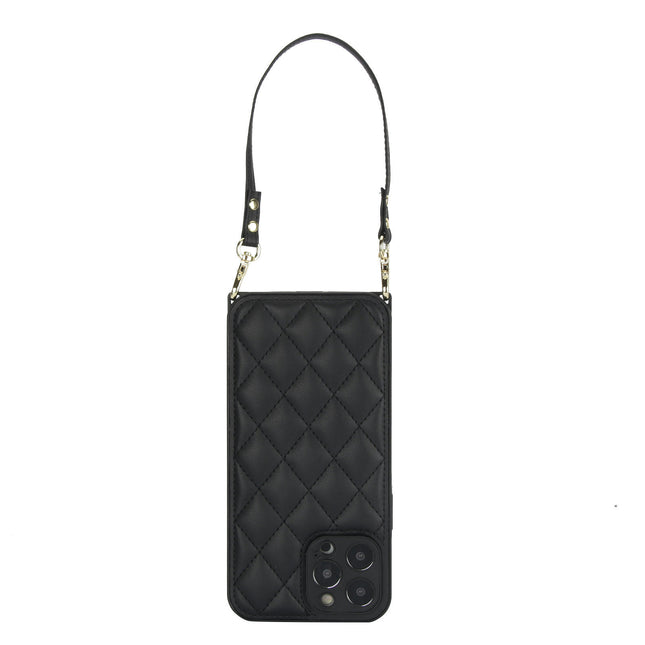 Leather Mobile Phone Case Cover Compatible Cases with Lanyards or Wrist Strap 1
