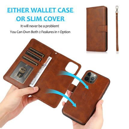 Leather Mobile Phone Case Cover Compatible Cases with Magnetic and Wrist Strap 1