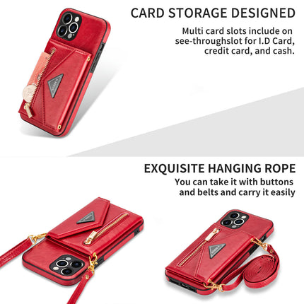 Wallet Crossbody Lanyard Mobile Phone Case Cover Compatible Cases-B