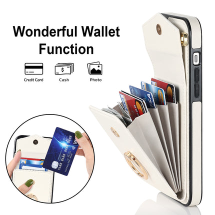 PU Mobile Phone Case Cover Wallet with Ring Compatible Cases 1