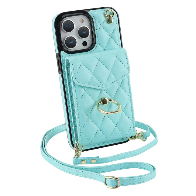 Mobile Phone Case Cover Wallet with Ring Lanyard Compatible Cases 1