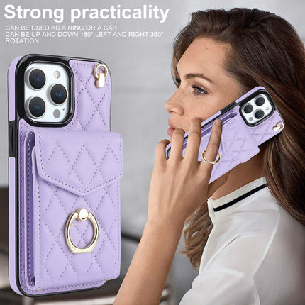 Mobile Phone Case Cover Wallet with Ring Lanyard Compatible Cases 1