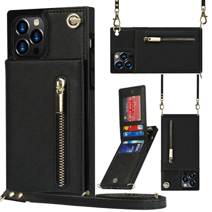 Mobile Phone Case Cover PU Leather Compatible Cases with Crossbody Lanyard 1