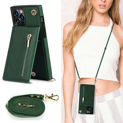 Mobile Phone Case Cover PU Leather Compatible Cases with Crossbody Lanyard 1