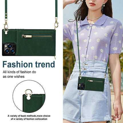 Mobile Phone Case Cover PU Leather Compatible Cases with Crossbody Lanyard 1