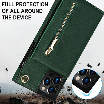 Mobile Phone Case Cover PU Leather Compatible Cases with Crossbody Lanyard 1