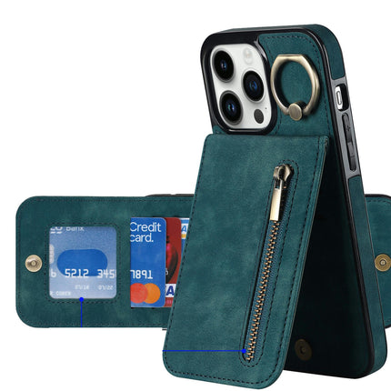 Mobile Phone Case Cover PU Leather Compatible Cases with Ring 1