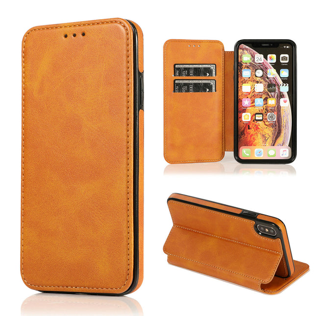 Mobile Phone Case Cover Compatible Cases Card Slot Magnetic Closure Kickstand 1