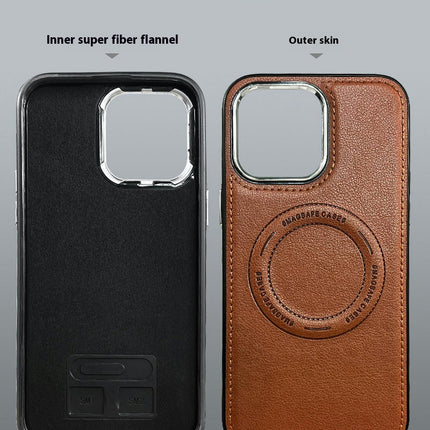Leather Mobile Phone Case Cover Magnetic Shockproof Compatible Cases 1