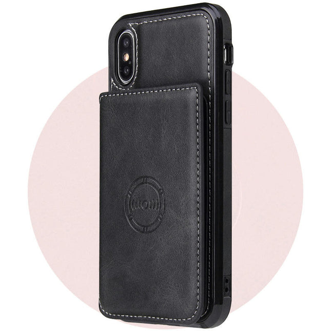 Leather Mobile Phone Case Cover Magnetic with Card Holder Compatible Cases 1