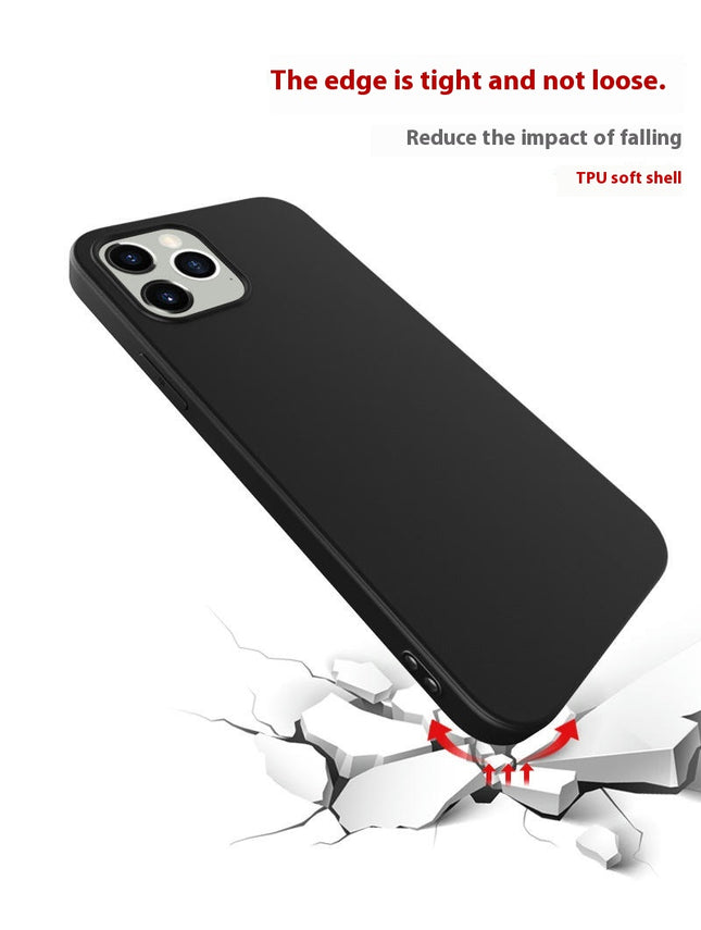 Black TPU Soft Shell Mobile Phone Case Cover Compatible Cases