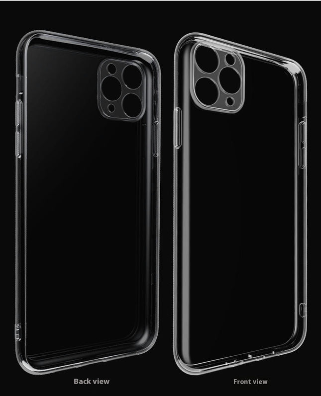 Transparent TPU Soft Shell Mobile Phone Case Cover Compatible Cases-A