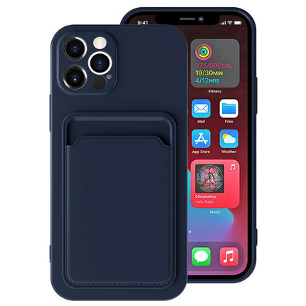 TPU Soft Mobile Phone Case Cover Compatible Cases with Card Holder 2