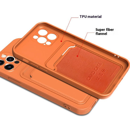 TPU Soft Mobile Phone Case Cover Compatible Cases with Card Holder 2