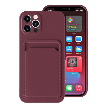 TPU Soft Mobile Phone Case Cover Compatible Cases with Card Holder 1