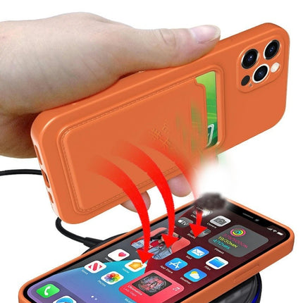 TPU Soft Mobile Phone Case Cover Compatible Cases with Card Holder 2