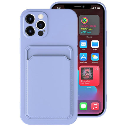 TPU Soft Mobile Phone Case Cover Compatible Cases with Card Holder 2