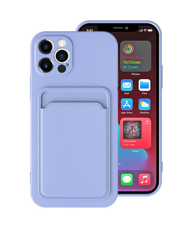 TPU Soft Mobile Phone Case Cover Compatible Cases with Card Holder 1