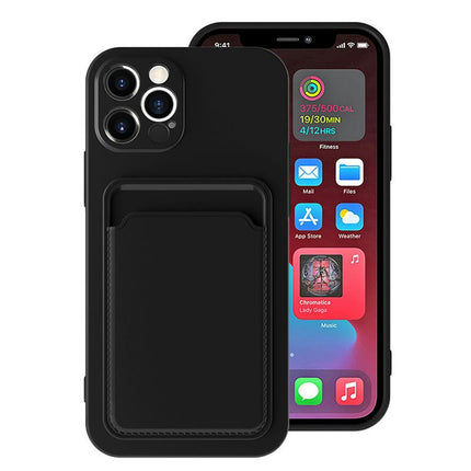 TPU Soft Mobile Phone Case Cover Compatible Cases with Card Holder 2