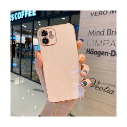 Luxury Plating Edge Mobile Phone Case Cover Compatible Cases 3