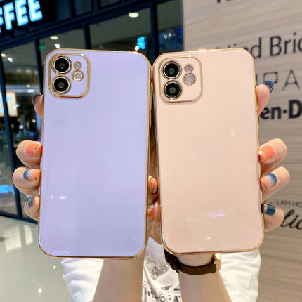 Luxury Plating Edge Mobile Phone Case Cover Compatible Cases 1