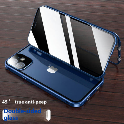 Front and Back Protection Magnetic Mobile Phone Case Cover Compatible Cases-A 1