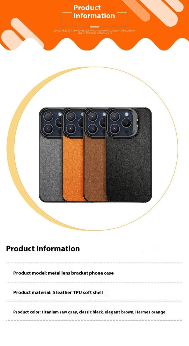 Leather with Magnetic Mobile Phone Case Cover Compatible Cases
